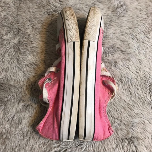 Converse ⚜️ Girls Light Pink One Star Low Top Tennis Shoes - Picture 7 of 10